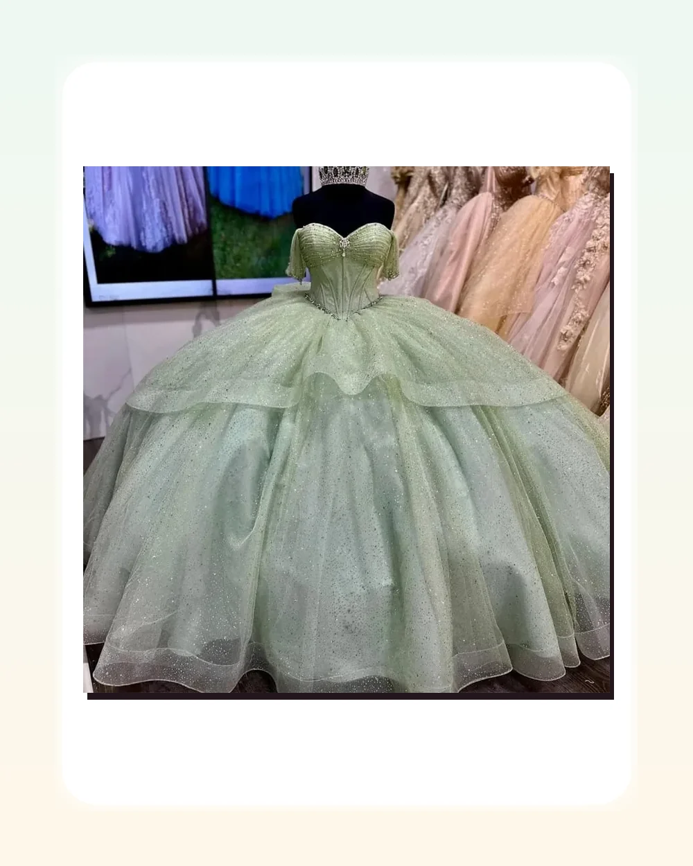 Tiana verde clásico