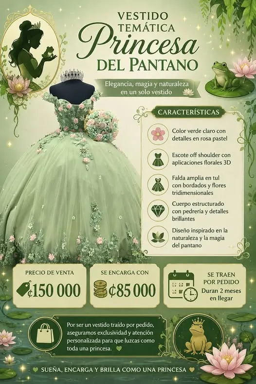 Tiana · princesa del pantano
