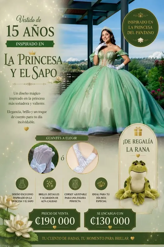 Tiana · dos formas de vivir la magia