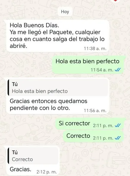 La emoción de recibir su vestido · imagen 3 de 4